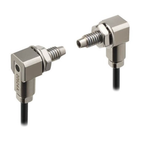 Omron E32-T11NFS 2M E32T11NFS2M OMRON Fiber optic sensor head, through-beam, M8 right-angle, Chemical & ..